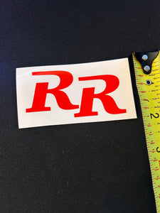 Medium "RR" - Opaque (White) Background